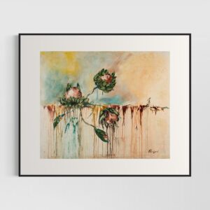 Generations' Bloom Hand-Embellished Framed Canvas Print